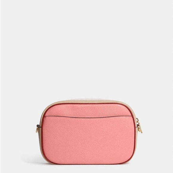 Coach Pink Crossbody Bag Jamie Camera Bag In Colorblock - Picture 3 of 15